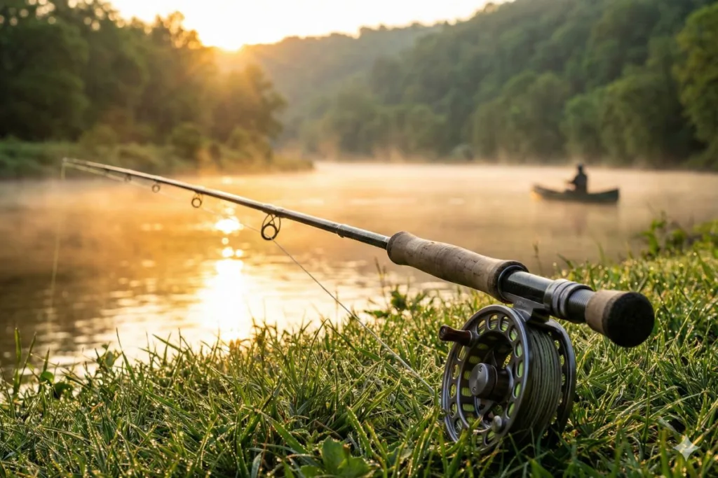 Vara de pesca para rio