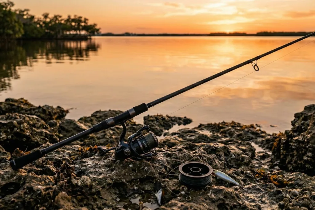 Vara de pesca para robalo