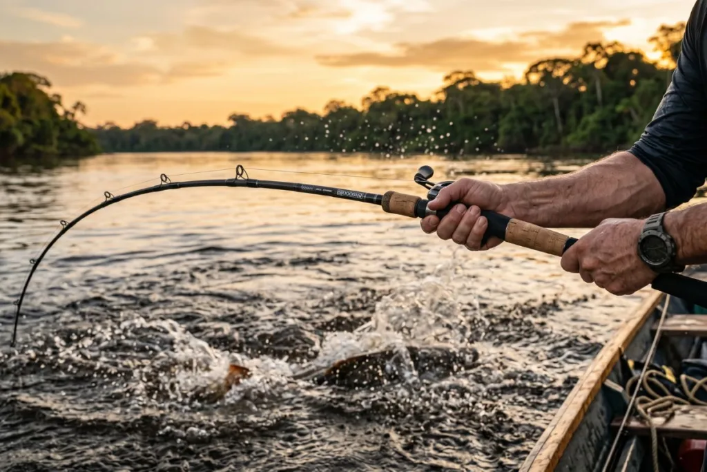 Vara de Pesca Para Peixes Grandes