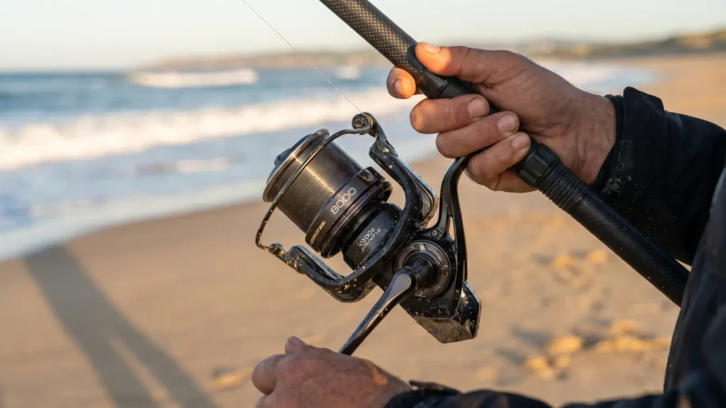 Molinete para Pesca de Praia: Tamanho Ideal e Como Escolher